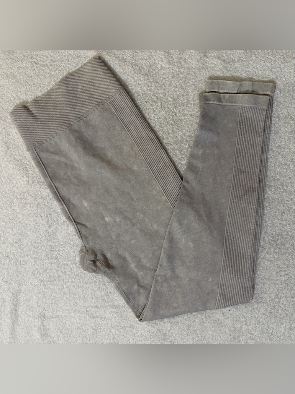 Aeropostale High Rise Seamless Legging Mineral Acid Wash Compression Active Gym